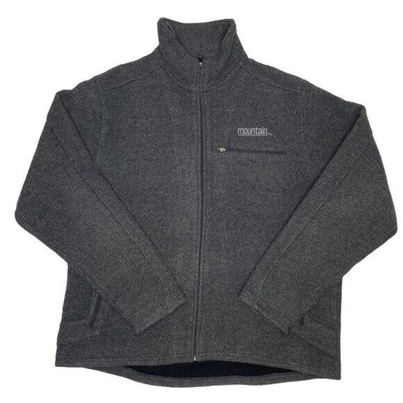 Mountain Khakis Grey Merino Wool Blend Jacket: Size Extra Large